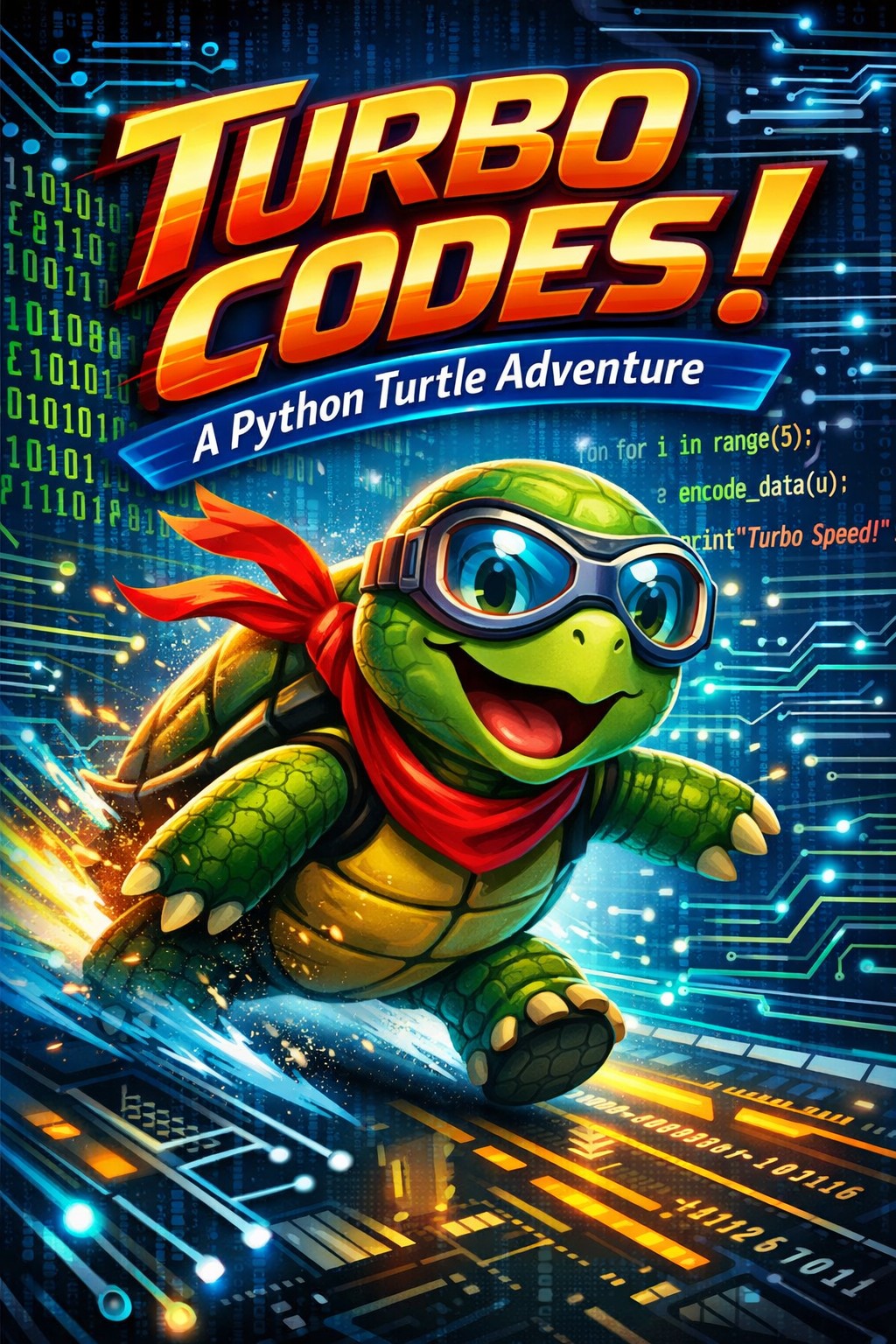 Turbo Codes! A Python Turtle Adventure